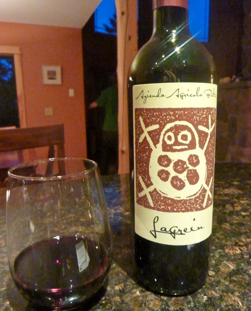 Trentino Lagrein Wine Balter Lagrein wine front label